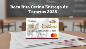 beca rita cetina entrega de tarjetas